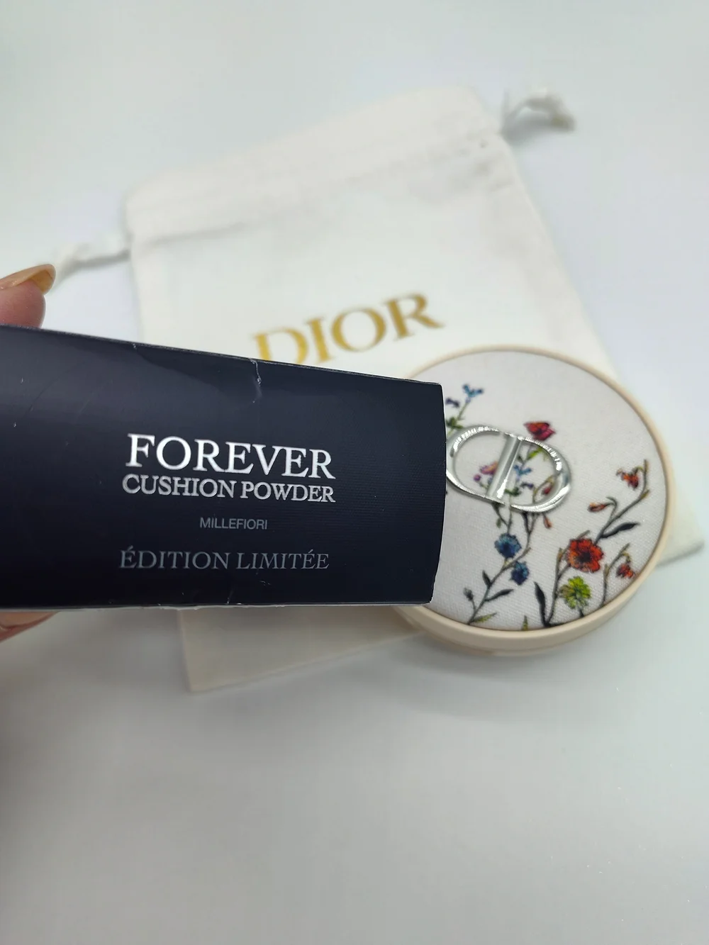 DIOR Forever Cushion Powder Millefiori Limited Edition Japan 10g NIB & Dust Bag